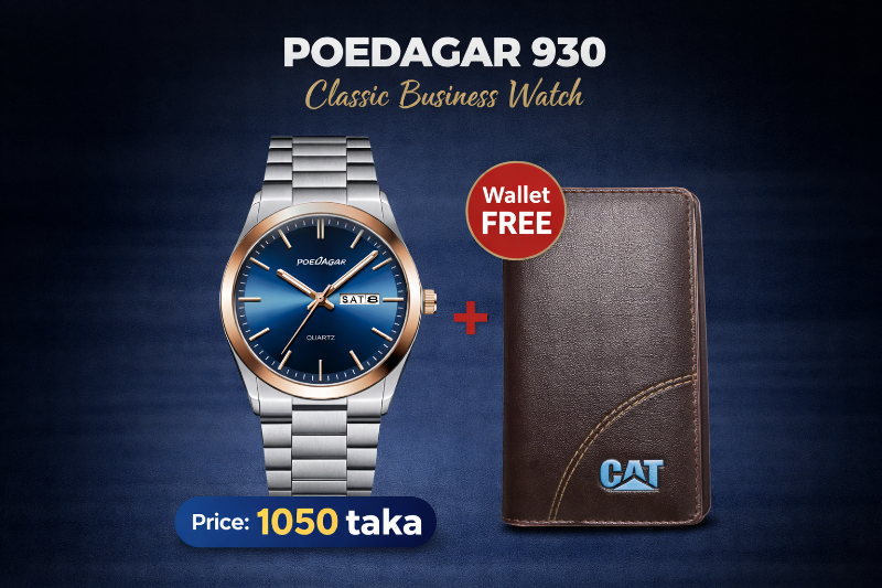 Poedagar 930 Men's New Luxury Luminous Wristwatch